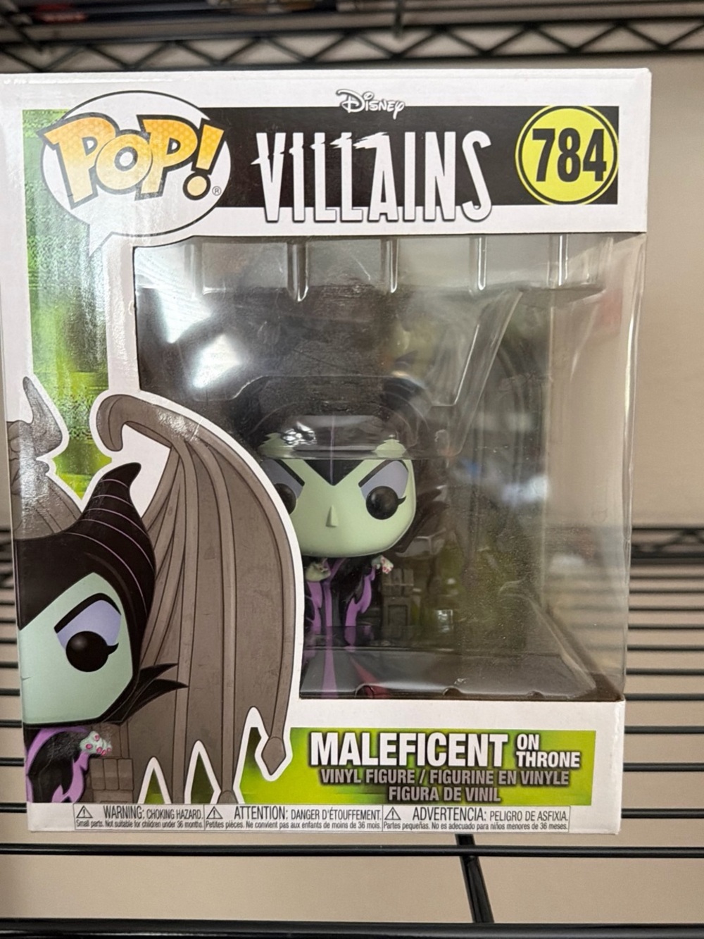 Funko Pop! Maleficent on Throne - Green & Black with Purple Accents